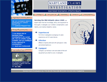 Tablet Screenshot of mdclaims.com